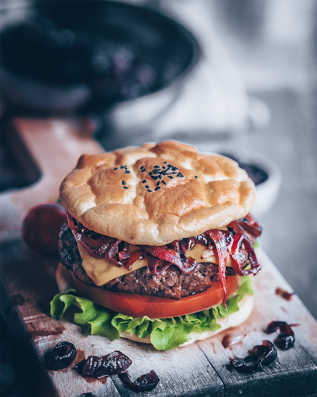 High-Protein Oopsie Burger