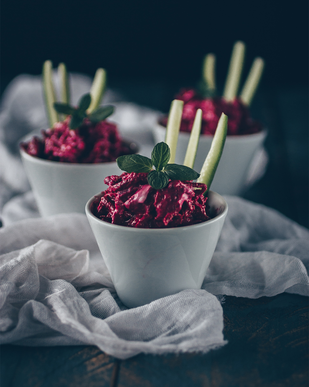 Beet Salad with Strained Yogurt