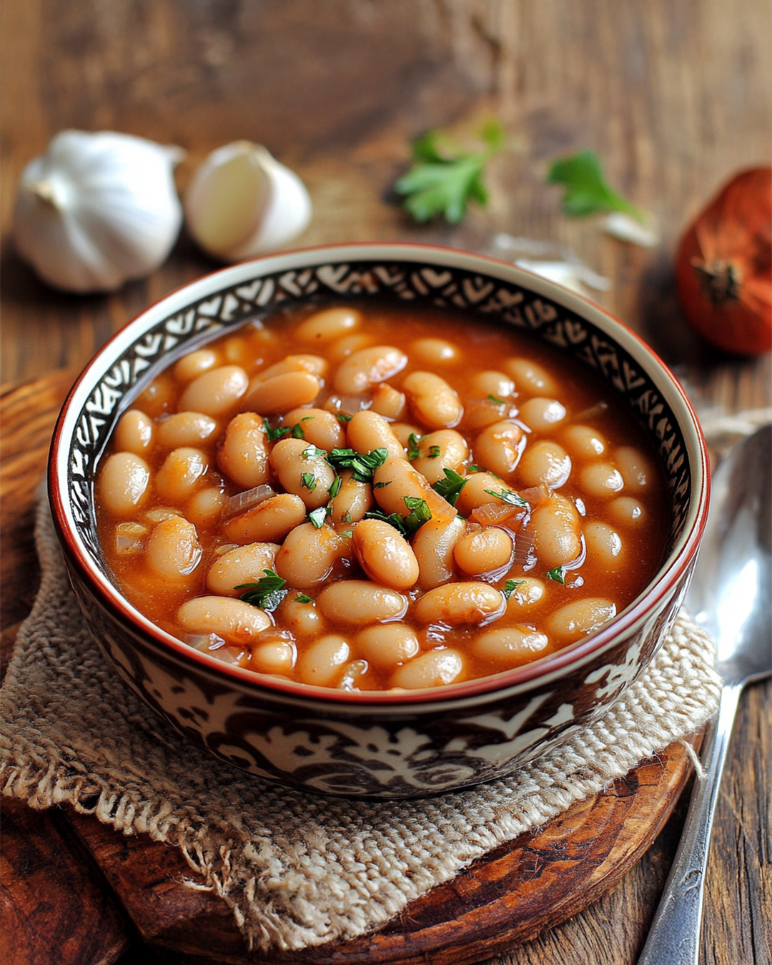 Barbunya Beans in Olive Oil